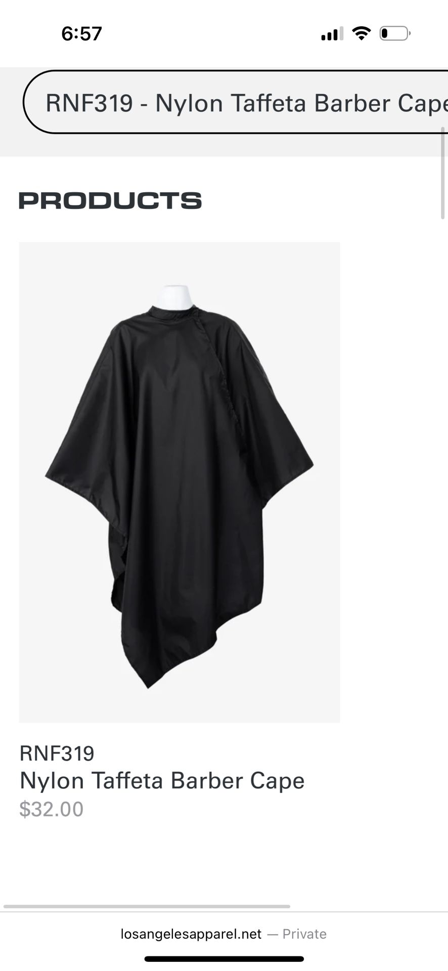 Barber Capes