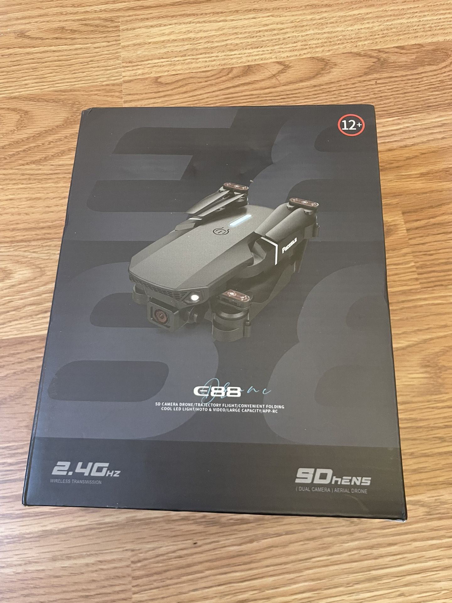 Dual Camera Drone with Remote