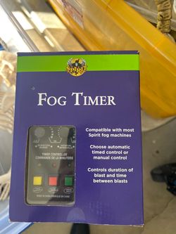 Spirit Halloween Fog Machine Timer Controller
