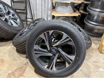 4X OEM Subaru Crosstrek 2025 2026 17" WheelS RimS TIRES 28111FN160 28111FN150