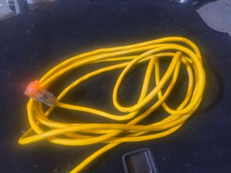 Extension cord heavy duty yellow jacket
