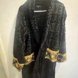 Black Versace Robe 