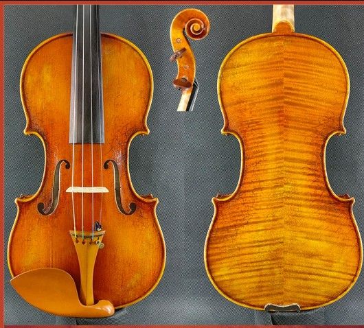 Hand made Master Level II cannone Guarnerius Professional Violin 4/4