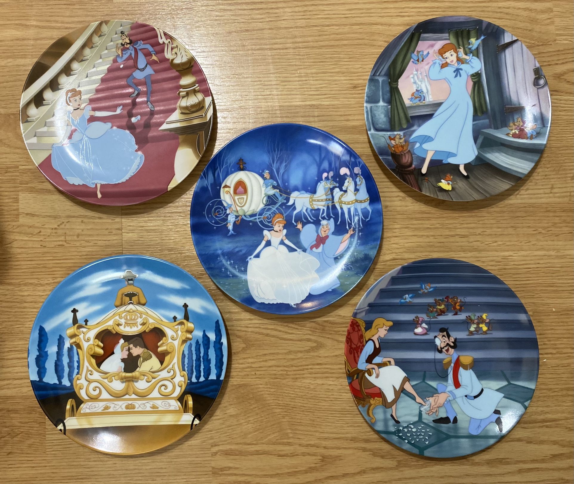 Disney Cinderella Collectible Plates