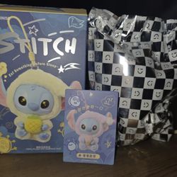 Miniso Stitch Strawberry Cone