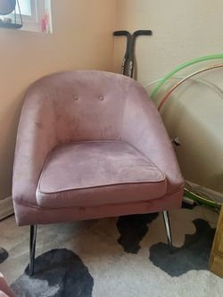 Lavender Colored Armchair