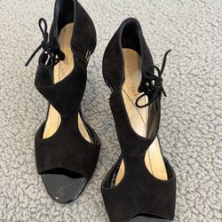 Kate Spade Open Toe T-strap Heels Sz 8.5