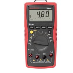 Amprobe AM-530 True-RMS Electrical Contractor Multimeter with Non-Contact Voltage Detector and Temperature