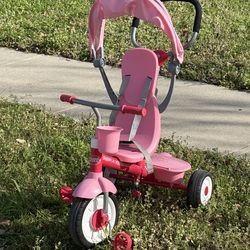 Radio Flyer 4-in-1 Stroll ‘N Trike Pink