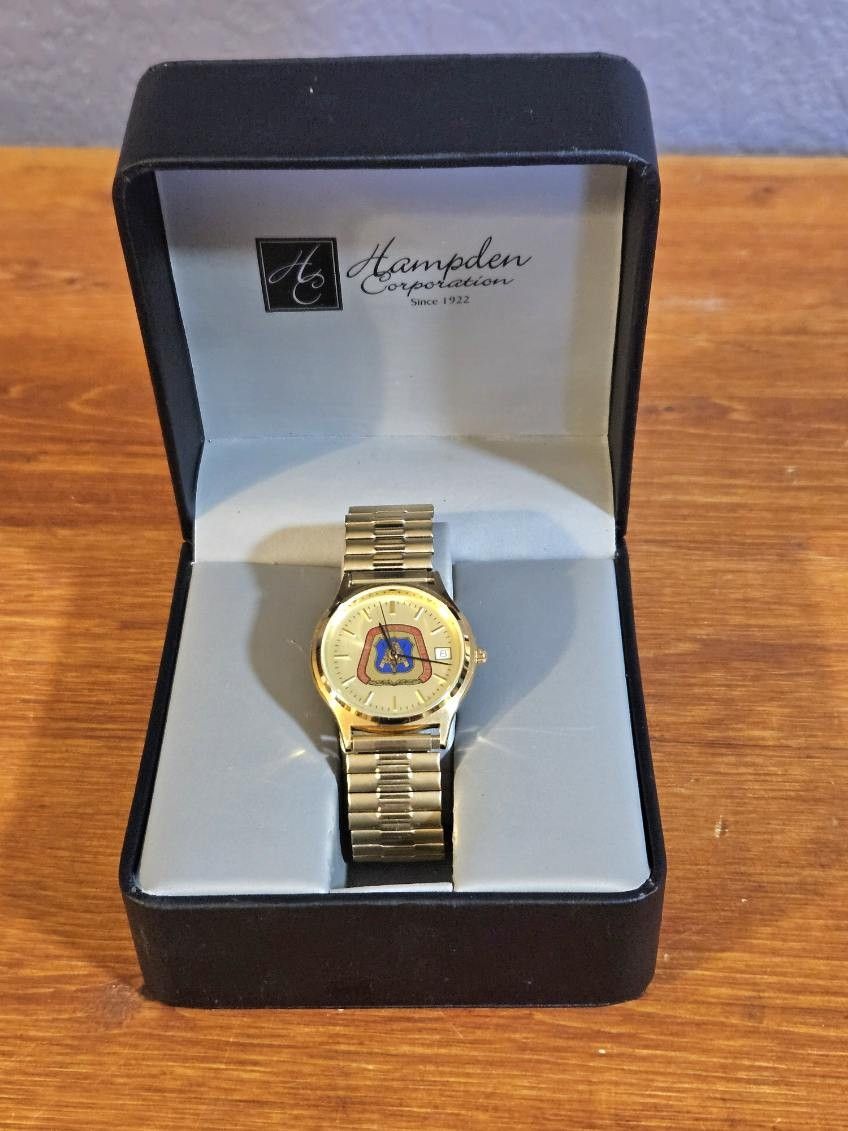 Hampden Corporation United Brotherhood Of Carpenters And Joiners Of America Men's Watch Local 1 SEIU Stonger Together Made By American Time This colle