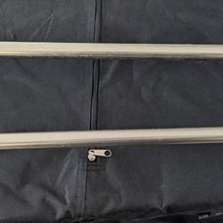 2 Nickel Bathroom Towel Bars