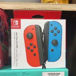 Nintendo Switch Joy Cons Red And Blue