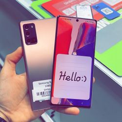 Samsung Note20 128GB Unlocked (Verizon T-Mobile AT&T Cricket Metro!)