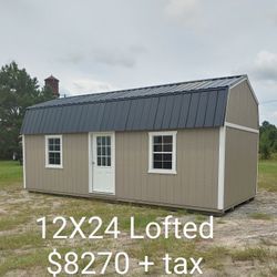12X24 Lofted By Patriot Buildings 