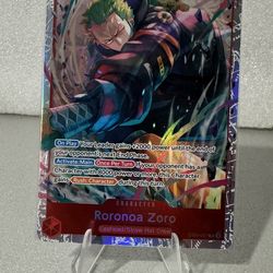 Roronoa Zoro EB04-007 SR ENGLISH OP15 Adventure on KAMI’s Island NM