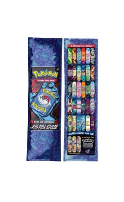 Santa Cruz Skateboards x Pokemon Deck Blind Bag