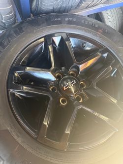 Trail boss wheels w tires