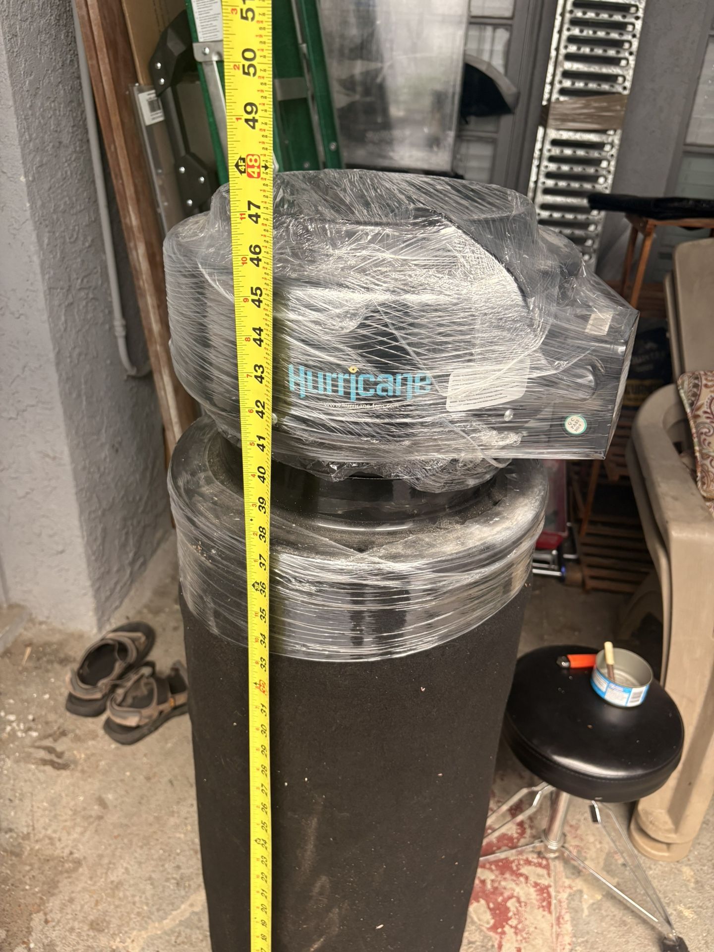 Hurricane 10” Inline Duct Fan – Like New display picture 1