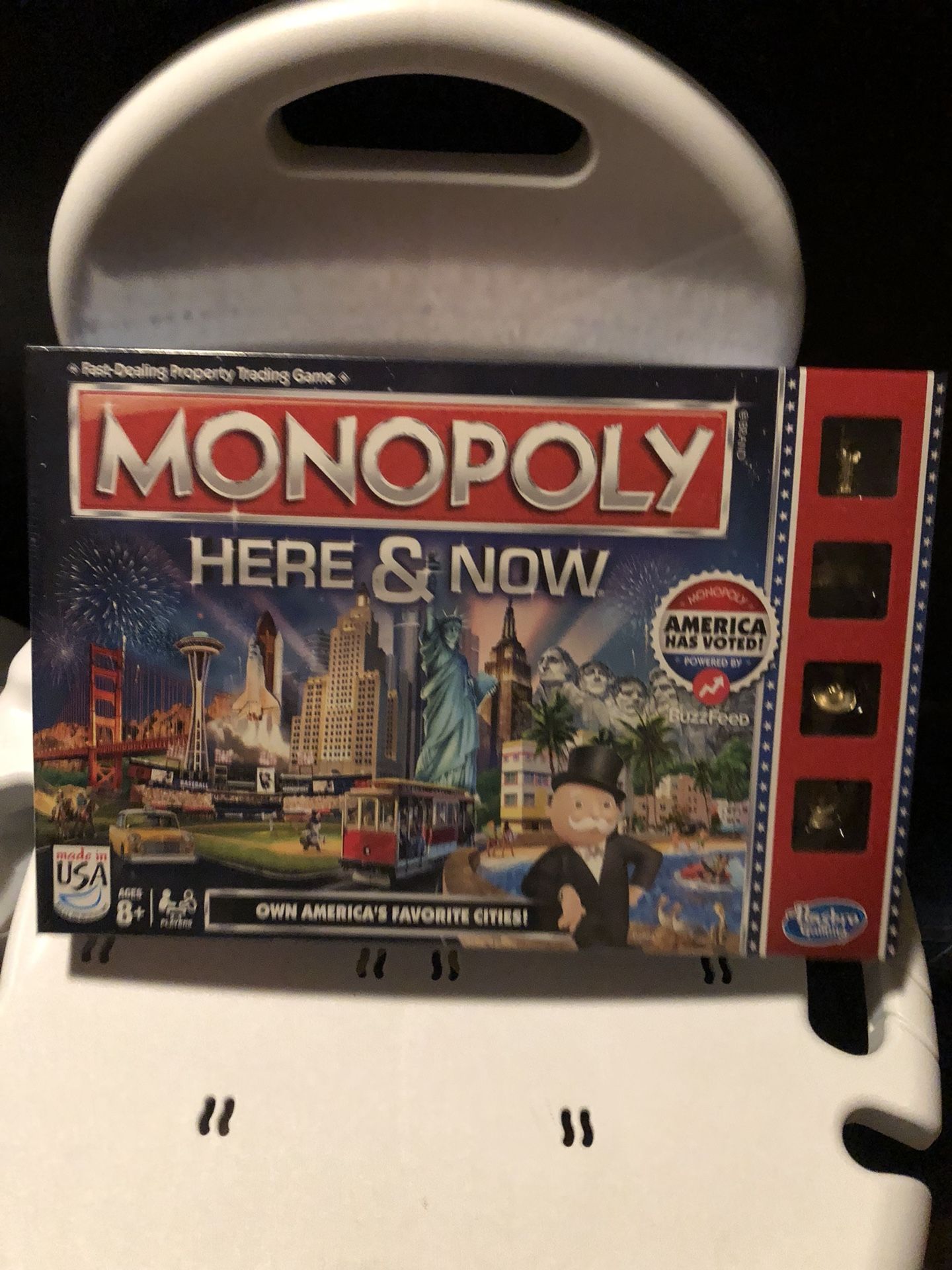 Monopoly Here & There Board Game. Last minute Christmas gift!
