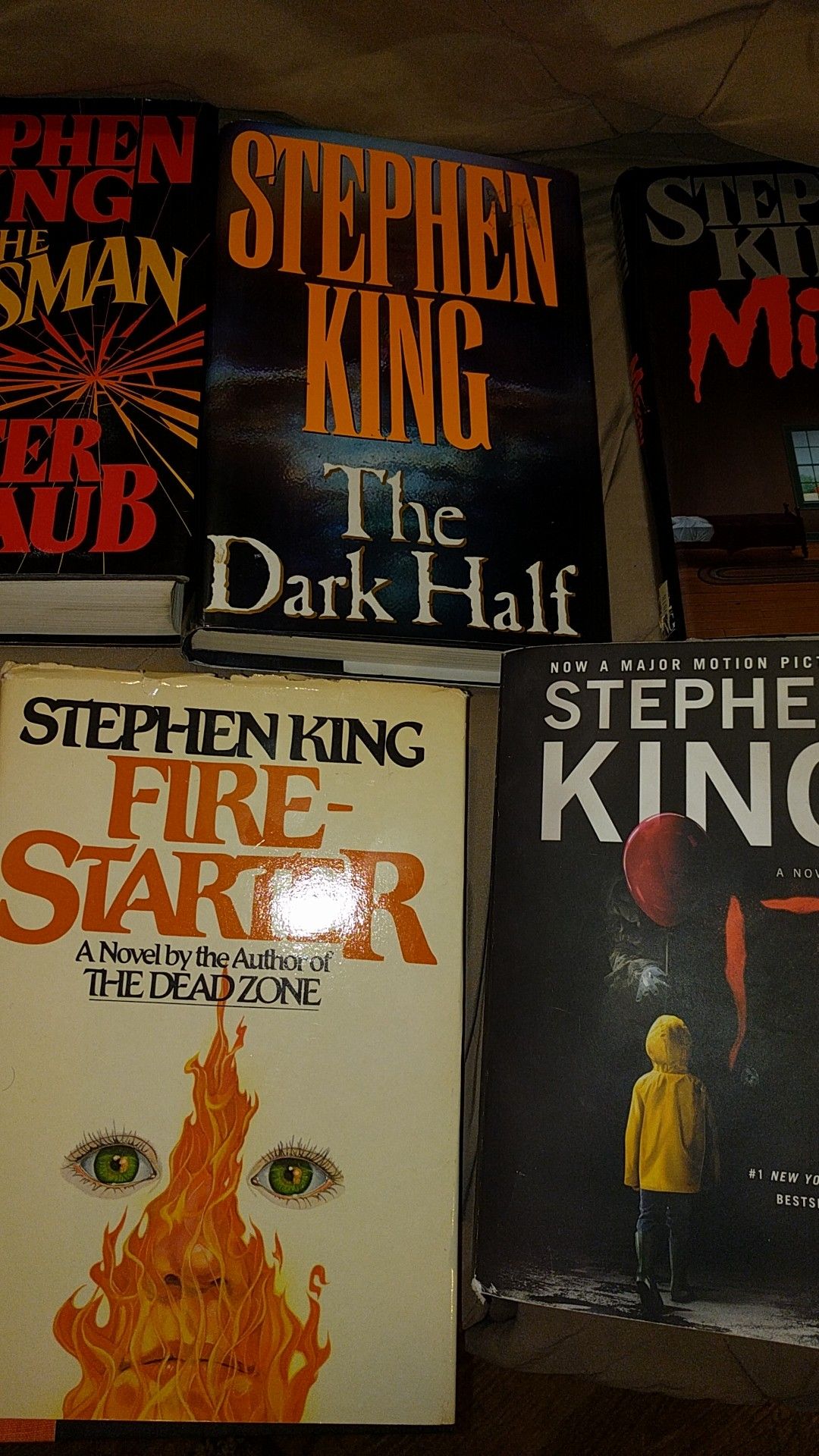 Stephen King books