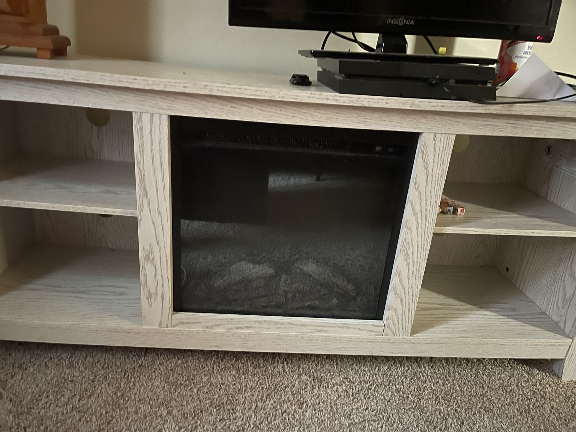 Electric Fireplace Bedroom Tv Stand 