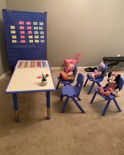 Activity Table with 3 chairs