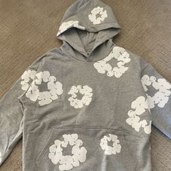 Denim tears hoodie (grey)