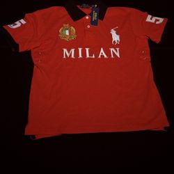Brand New • Ralph Lauren City Polo Milan Edition With Tags Chief Keef Style Medium🇮🇹