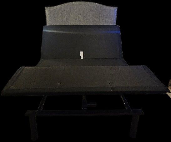 Adjustable Queen-size Black Base With Remote