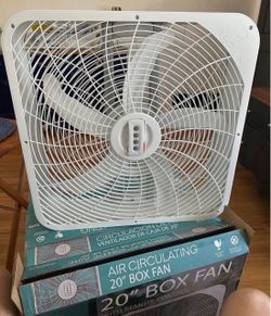 Aspen 20" Air Circulating Box Fan