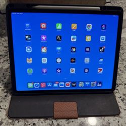 Apple iPad Pro 12.9” 5th Gen, 256GB Wi-Fi + Cellular With Apple Pencil 