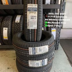 195/65R15 kumho solus Set of Tires Installed and Balanced Set de Llantas Nuevas Instaladas y Balanceadas