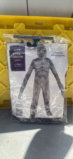 Alien Halloween Costume Child Medium 8-10