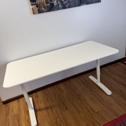 Ikea Bekant Office Desk w/ Adjustable Height