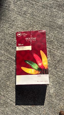 Multi-Color Chili 🌶️ Pepper lights