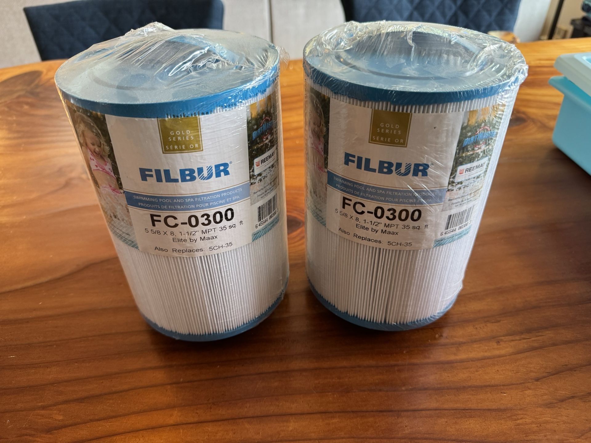 Hot tub And Pool Filters (2) FC-0300 Replaces 5CH-35