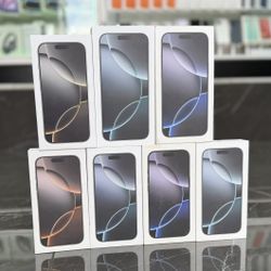 iPhone 16 Pro & iPhone 16 Pro Max ((Take It Home In Payments/ llévatelo a casa en pagos) Only $10 Down 