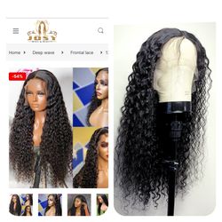 28” Deep Wave Pre Plucked T Part 13x4 Lace