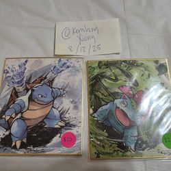 Pokemon Shikishi Art