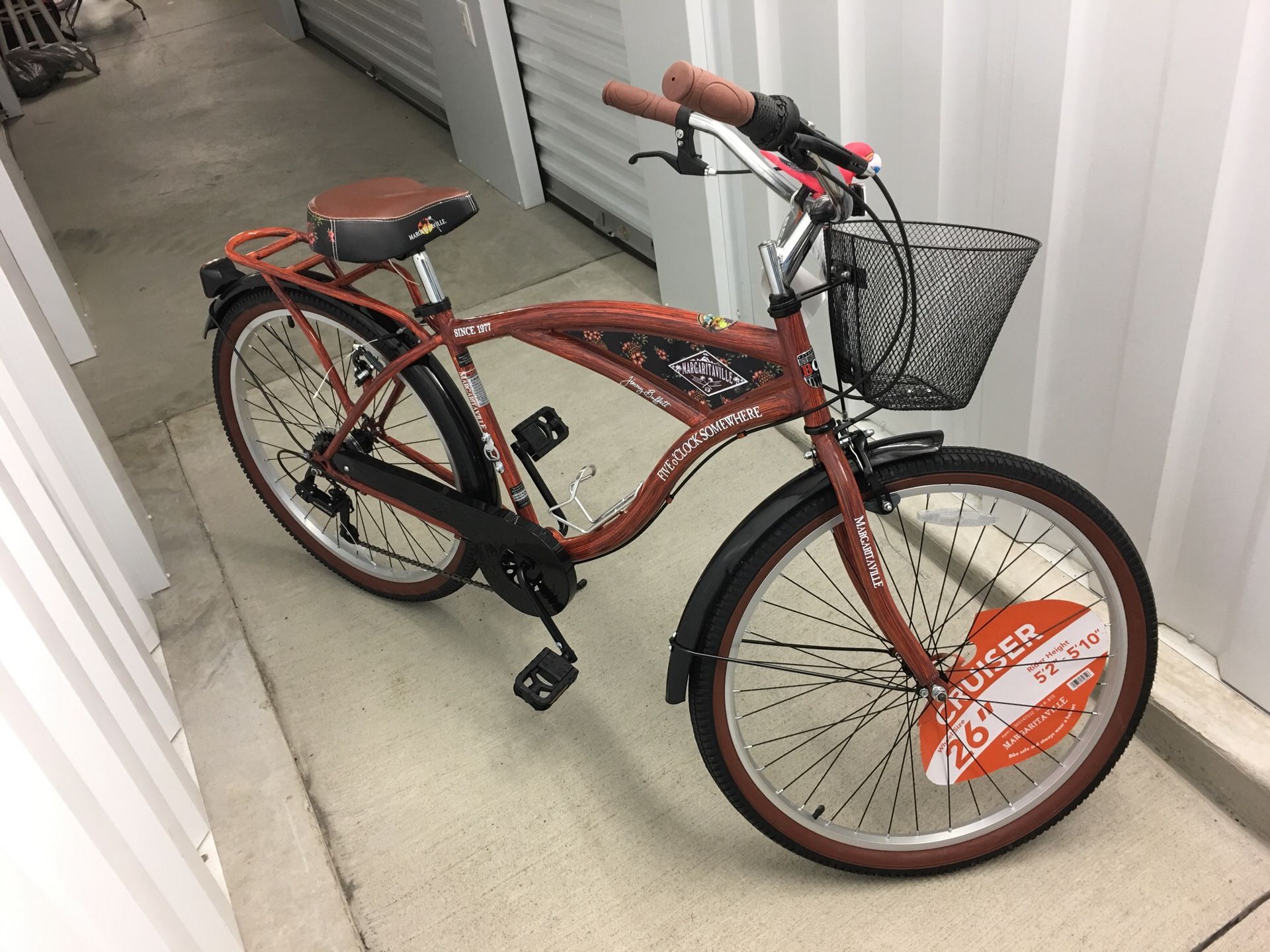Men’s margarita 26 inch Beach cruiser bicycle