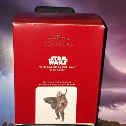 BNIB 2020 DISNEY Star Wars Hallmark Ornament Keepsake THE MANDALORIAN Christmas