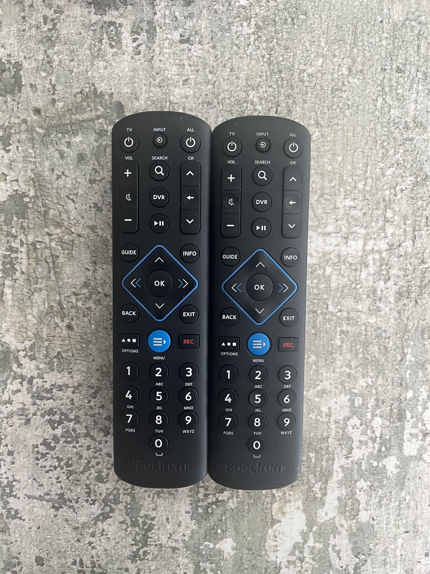 2 Spectrum TV Remotes