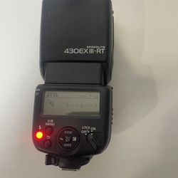 Canon Speedlite 430EX III-RT Shoe Mount Flash for Canon