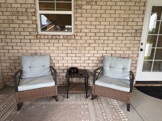 Patio Chairs with Table
