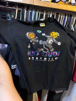 BAPE A Bathing Ape Space Graphic T-Shirt