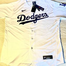 2 Official Dodger Home Jerseys