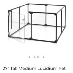 Clearly Loved Pets Dark Grey Medium Size 