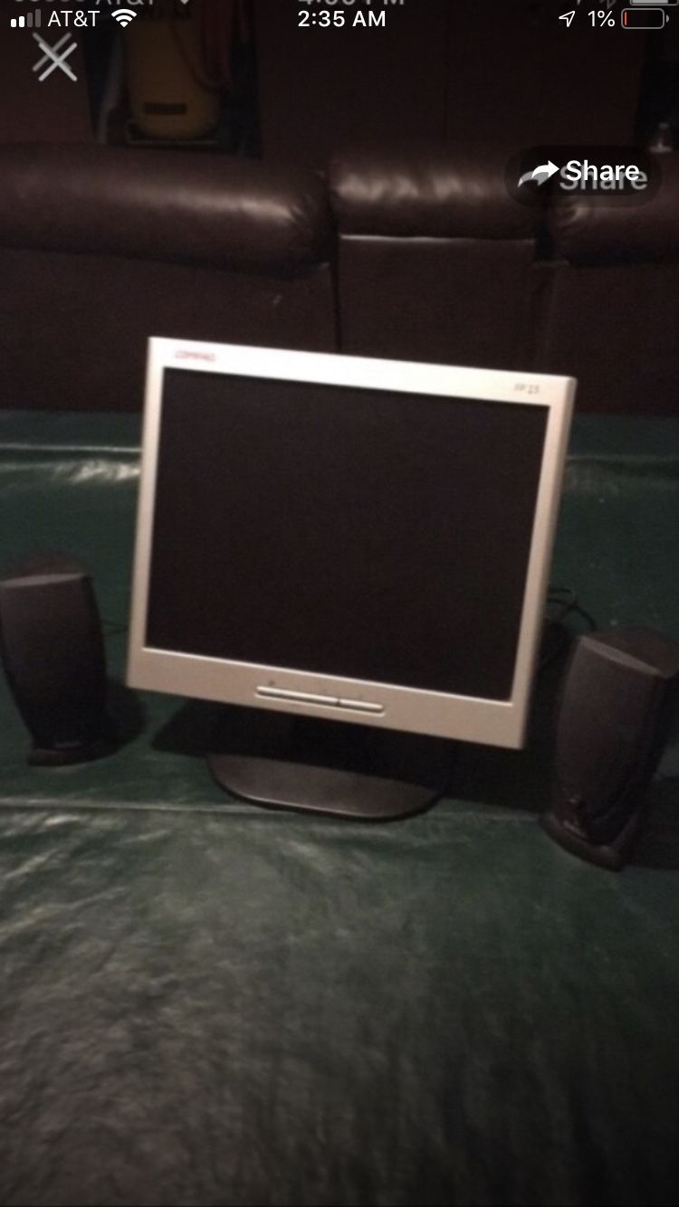 Monitor/ dell speakers