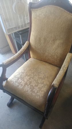 Antique rocker chair