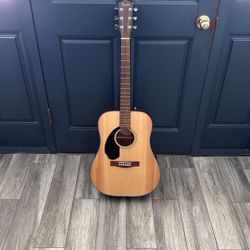 Acoustic Left Handed Fender Guitar